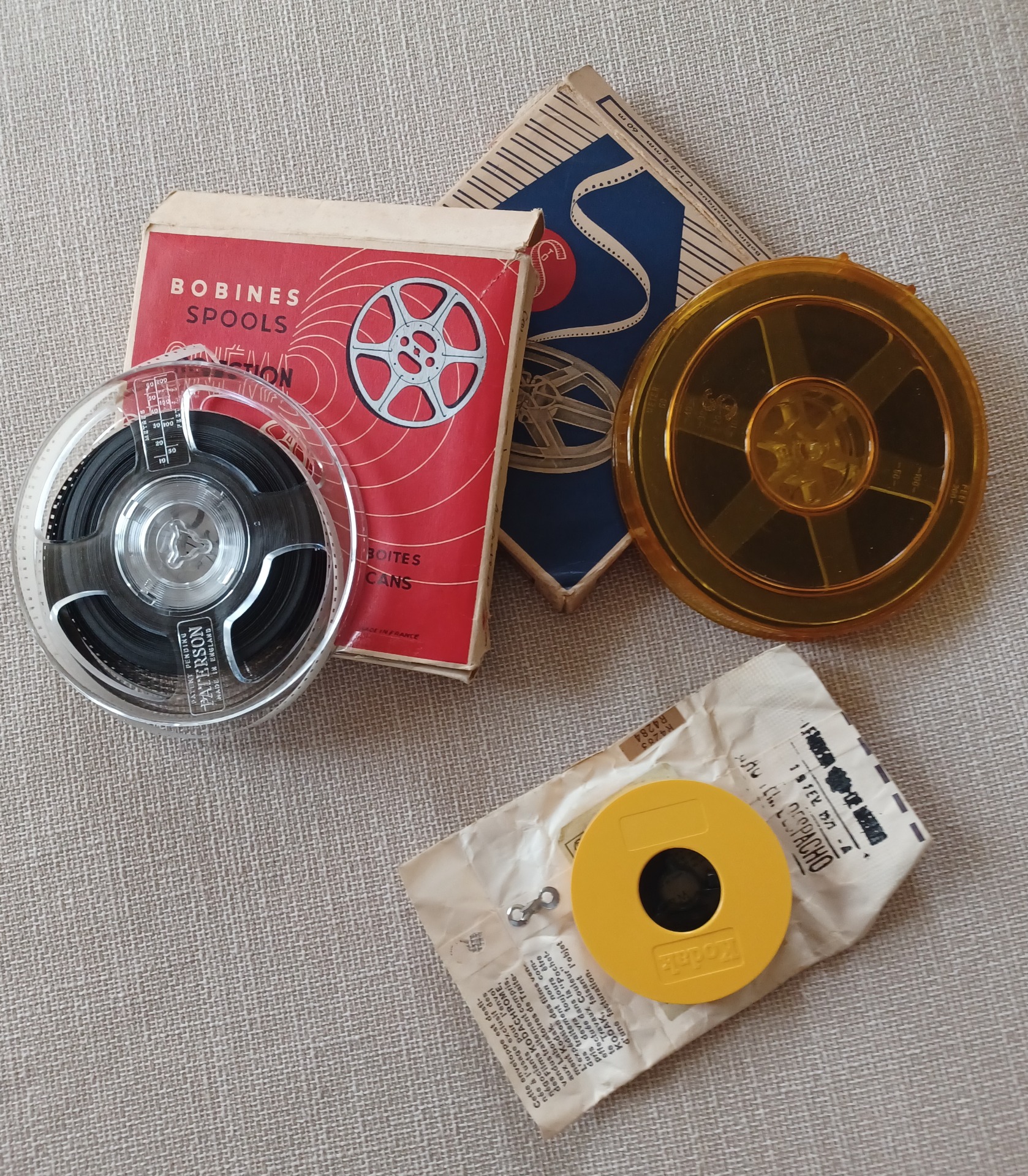 bobines 8mm e Super8